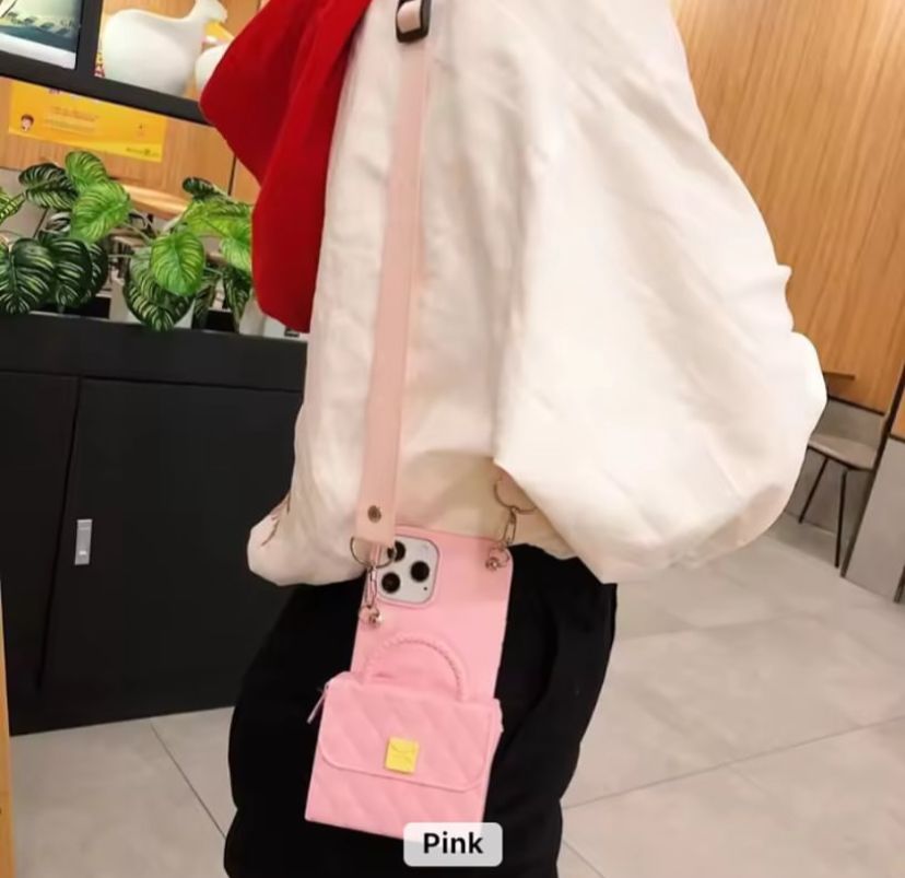 Pink Pars pocket case&nbsp;