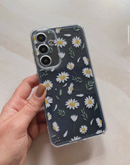 Transparent sunflower case