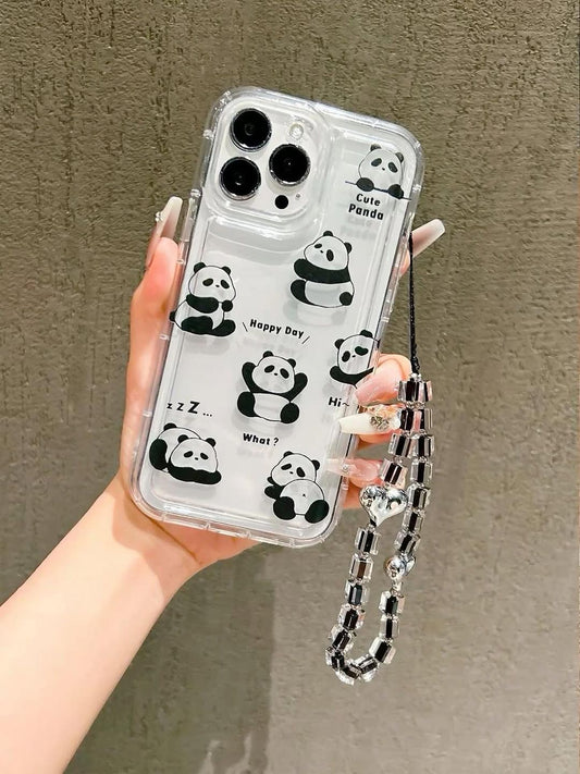 Panda case with chain  Available in many models
