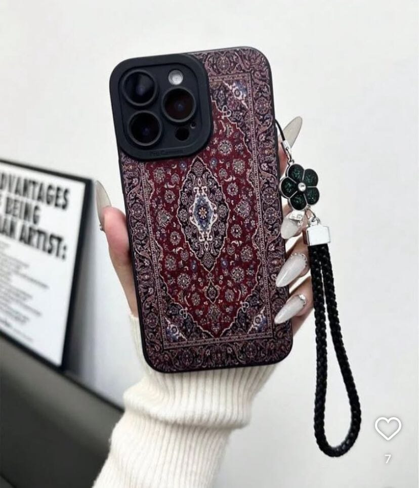 Customise case with charm Pouch Mobile Online 
