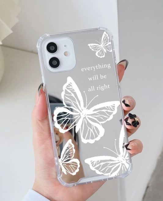 Mirror butterfly case