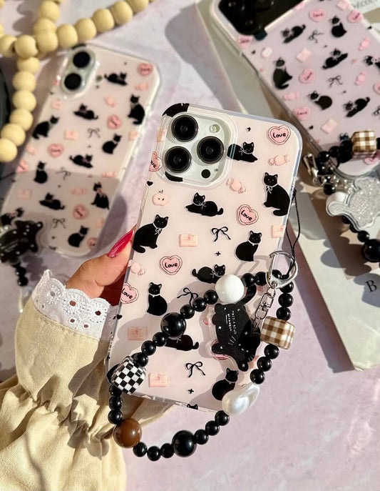 Kitty case with charm