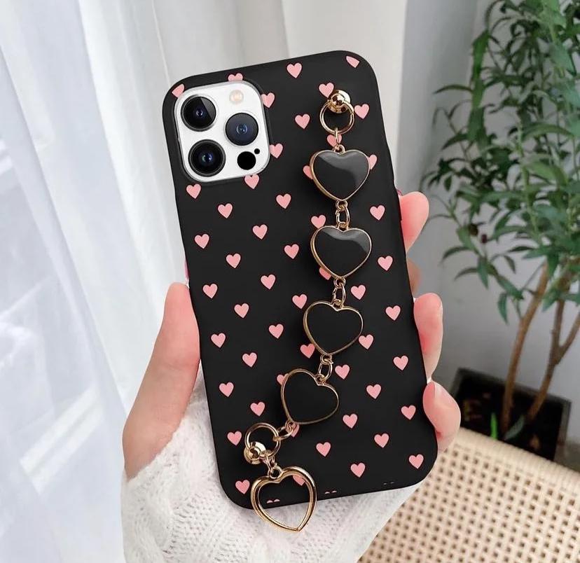 Heart case with chain