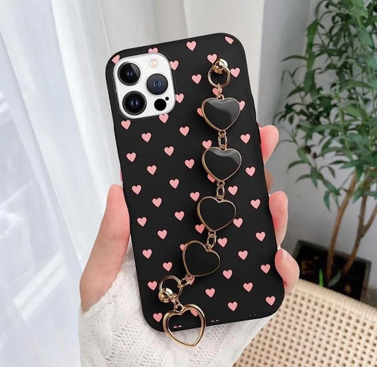 Heart case with chain