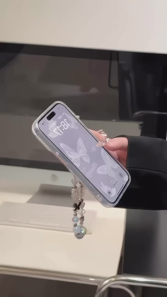 Heart case with charm